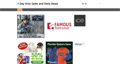 Desktop Screenshot of 1dayonly.com